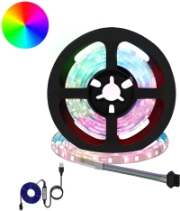 Λωρίδα LED 4 pcs Μαύρο και Διαφανές 100 x 0,8 x 0,3 εκ. |3429118