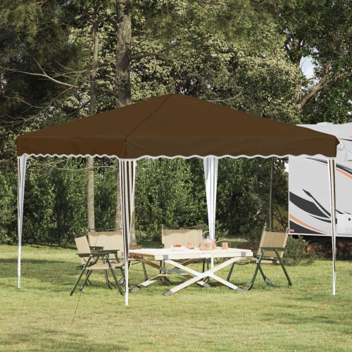Αυτοσχέδιο Μόρφωση Taupe 288 x 288 x 245 εκ Ύφασμα Όξφορντ |42019751