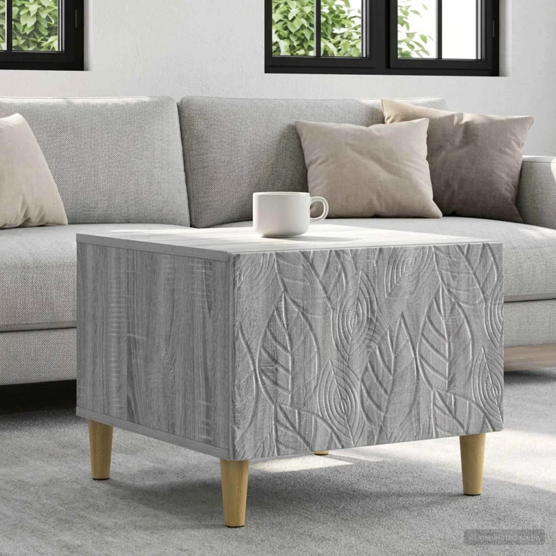 Τραπεζάκι σαλονιού Γκρι Sonoma 50 x 49 x 40 εκ |895201