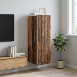 Τοίχου Ντουλάπα Παλαιωμένο ξύλο 33 x 34,5 x 94 εκ. |898253