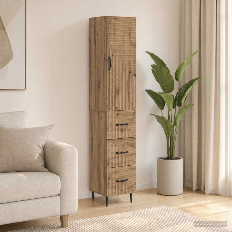 Σέτ Ντουλαπιών 2 pcs Artisan Δρυς 33 x 34,5 x 90 εκ |3416654