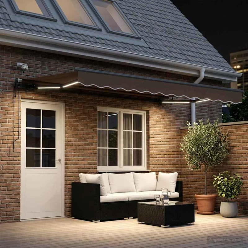 Ύφασμα Ομπρέλας Taupe 450 x 300 εκ Πολυεστέρας |3426194
