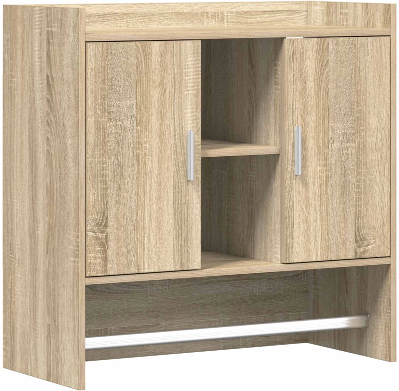 Ράφι Τοίχου Επιτοίχιο Sonoma Δρυς 80 x 36 x 80 εκ |8011373
