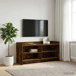 Ντουλάπι TV 100 x 33 x 47 εκ Καπνισμένο Ξύλο Δρυός |8011223