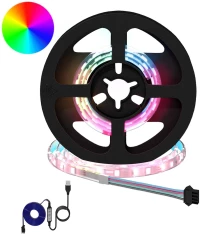 Λωρίδα LED 12 pcs Μαύρο και Διαφανές 350 χλστ |3429093