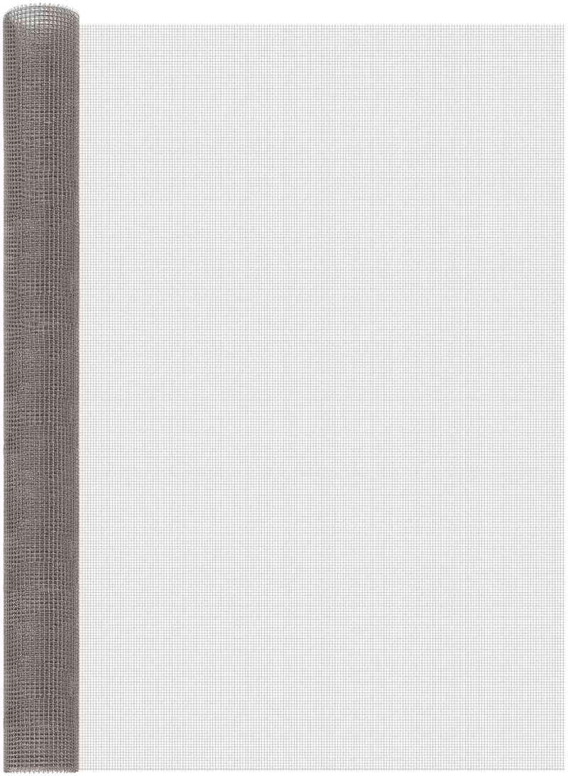 Πλέγμα Οθόνης 120 x 500 cm 3 Mesh Ανοξείδωτο Ατσάλι 201 Ασημί |42039642