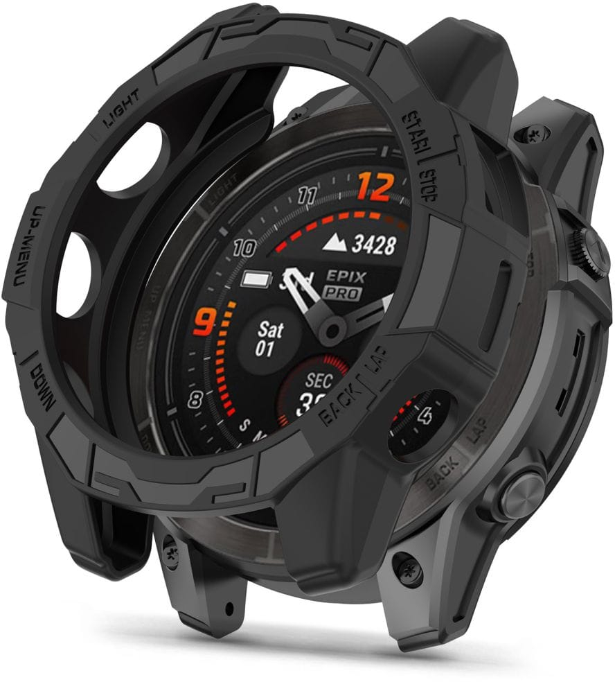 Θήκη Garmin Fenix 7X / 7X Pro Tech-Protect Defense Air Black