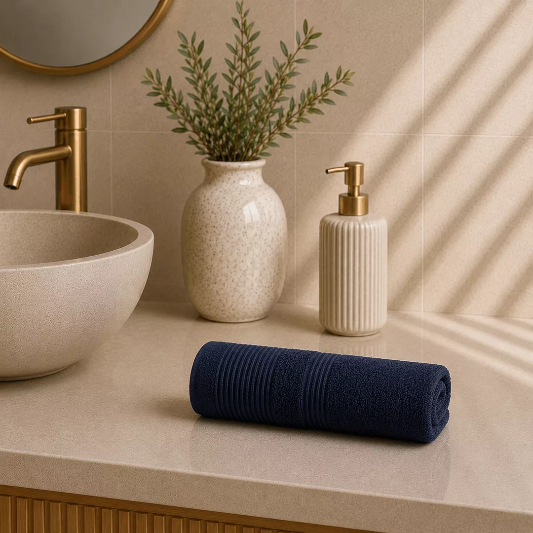 Πετσέτα Χεριών 30×50 Navy Blue - 30?50
