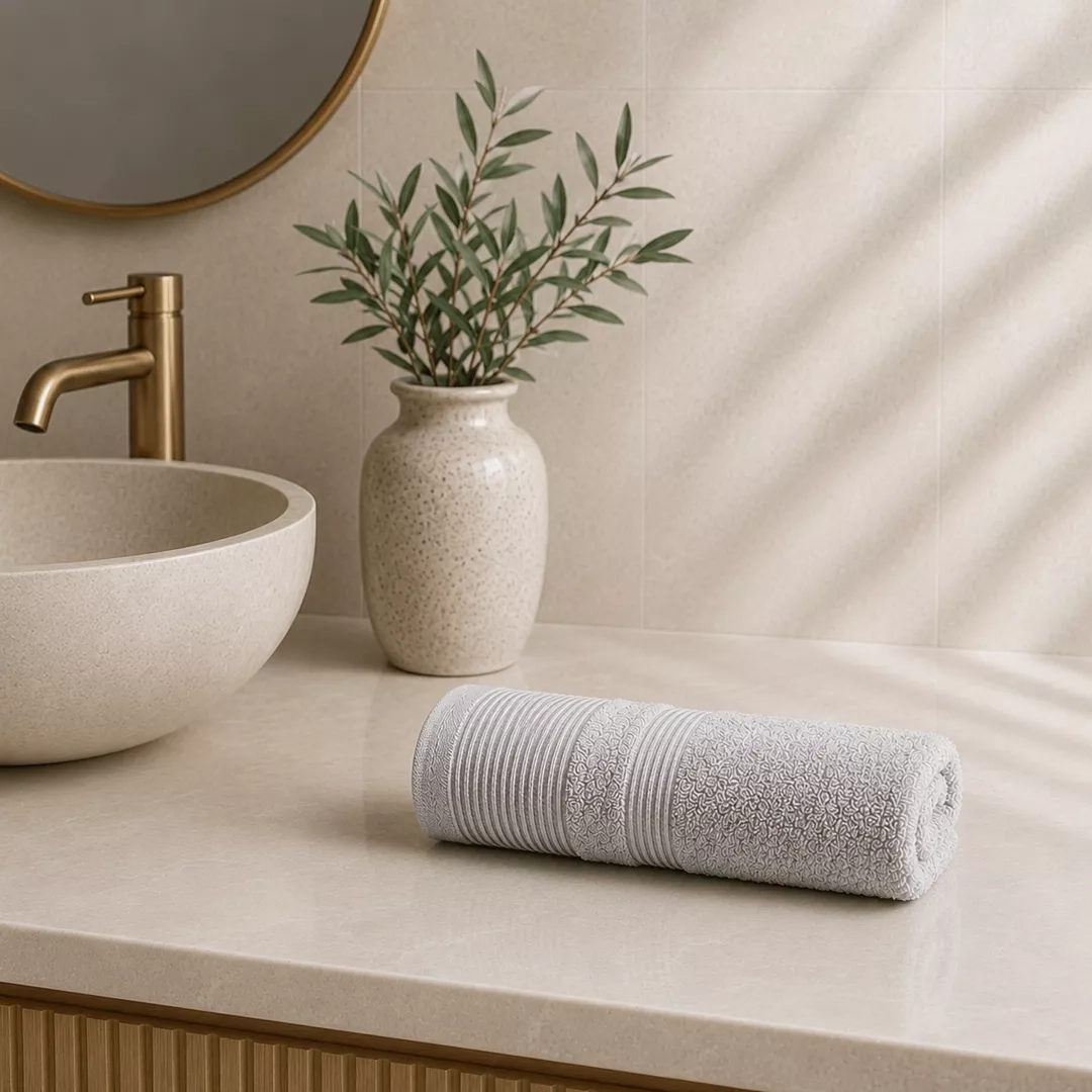 Πετσέτα Χεριών 30x50 Light Grey - 30?50