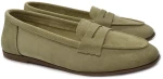 HAWKINS LOAFER 620002-F GREEN SUEDE