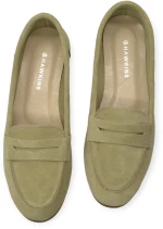 HAWKINS LOAFER 620002-F GREEN SUEDE