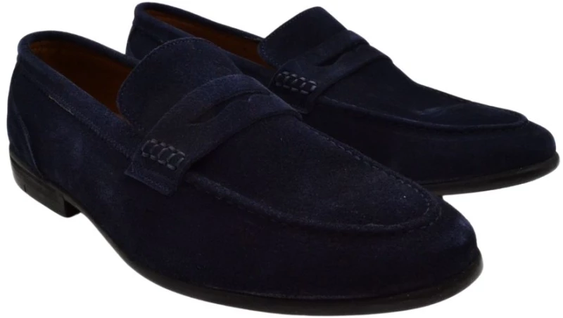 HAWKINS LOAFER DR32765 NAVY SUEDE