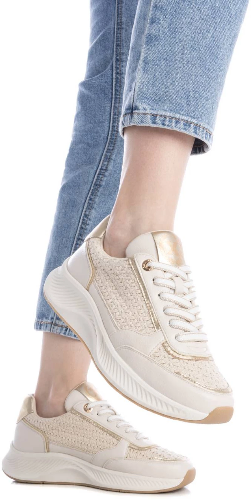 XTI ΓΥΝΑΙΚΕΙΟ SNEAKER 143781 BEIGE