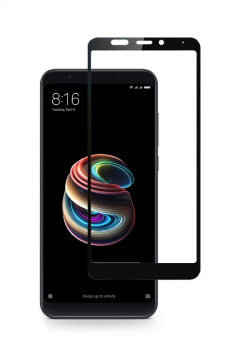 OEM Tempered Glass Xiaomi RedMi 5 - Black