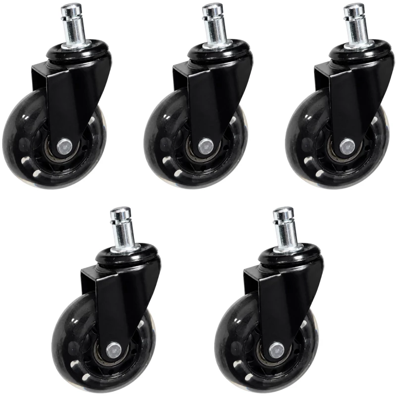 POWERTECH σετ ανταλλακτικά ροδάκια για PT-1633 καρέκλα γραφείου  5τμχ