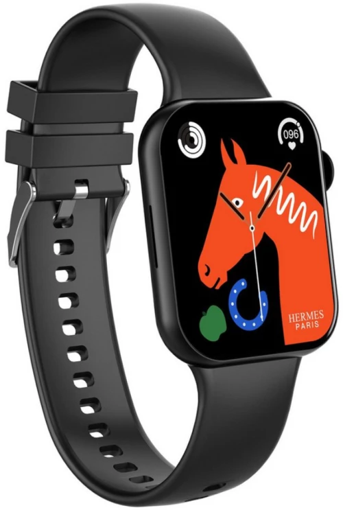 Maxcom Smartwatch FW26 Oxygen Pro 1.86" 220mAh IP67 Μαύρο Matt Silicon Band