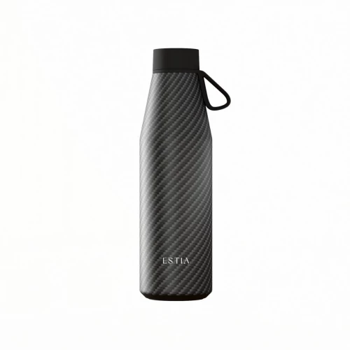 ESTIA ΘΕΡΜΟΣ FLOW  SAVE THE AEGEAN 500ml CARBON FIBRE