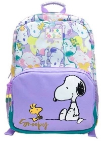 536309 ΤΣΑΝΤΑ ΠΛΑΤΗΣ ΜΕ ΘΗΚΗ ΓΙΑ ΤΡΟΛΕΫ 42ΕΚ SNOOPY