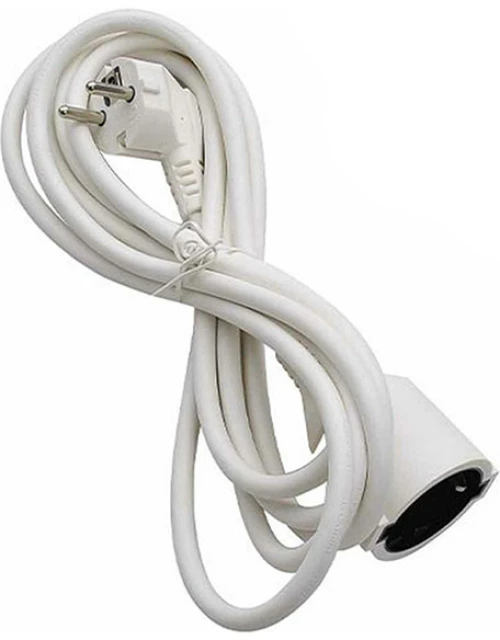 Καλώδιο Επέκτασης Ρεύματος Schuko Lamtech LAM111894 White 1.5m