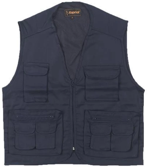 Γιλέκο μπλε MULTIPOCKET XXL