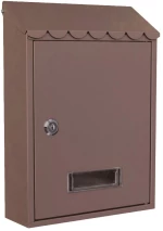 Γραμματοκιβώτιο Cresman 13 200X65X300mm καφέ