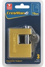 Λουκέτο Cresman πύρου 80mm