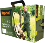 Σετ μπλούζα φλις wolf και παντελόνι kavir πράσινα XXL kapriol