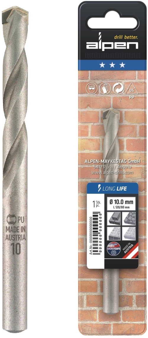 Διαμαντοτρύπανο LONG LIFE 18x160mm