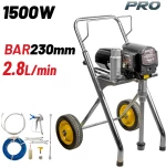 BORMANN Pro BAP7050 Ηλεκτρικό Πιστόλι Ψεκασμού Airless 1500W,2.8Lt/min,15m
