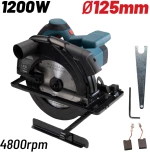 BORMANN BCS1410 Δισκοπρίονο 1200W,Φ185,4800rpm,Laser,Δίσκος 24Τ