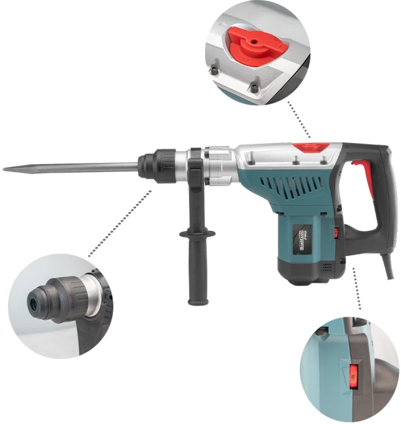 BORMANN Pro BPH7610 Σκαπτικό Περιστροφικό Πιστολέτο SDS-MAX,1350W,13J