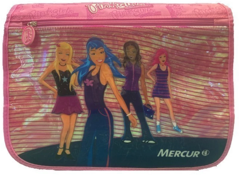 Τσάντα ώμου Mercur Pinkgirl collection 37.5x28x10.5cm 1420