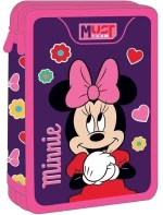 Κασετίνα Must γεμάτη με 2 θήκες 15x5x21cm Minnie Cute 000565161