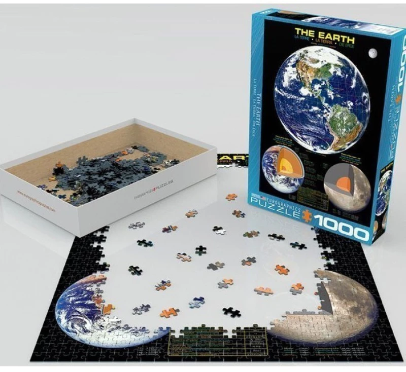 Puzzle 1000pcs Eurographics The earth