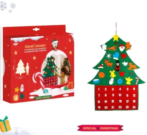 Χριστουγεννιάτικο ημερολόγιο MP Calendar tree από τσόχα CH57051