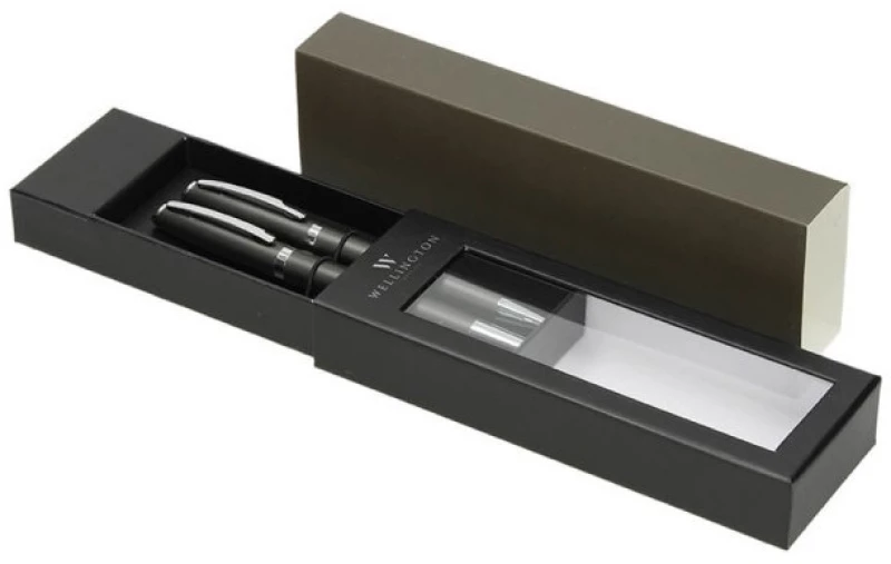 Σετ Wellington rollerball+ballpoint Toledo Black