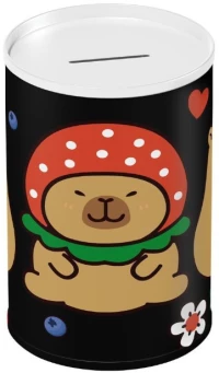 Κουμπαράς μεταλλικός 10x15cm Capybara 000587456