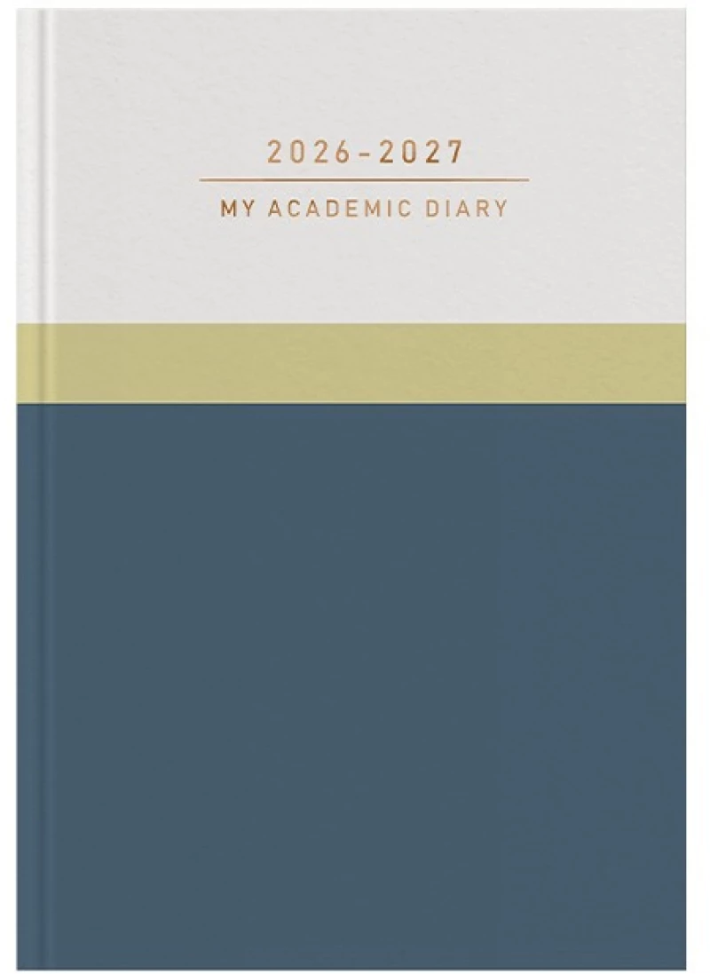 Ημερολόγιο Ακαδημαϊκό 2026-2027 Linardatos Colour Academic Daily C μπλε