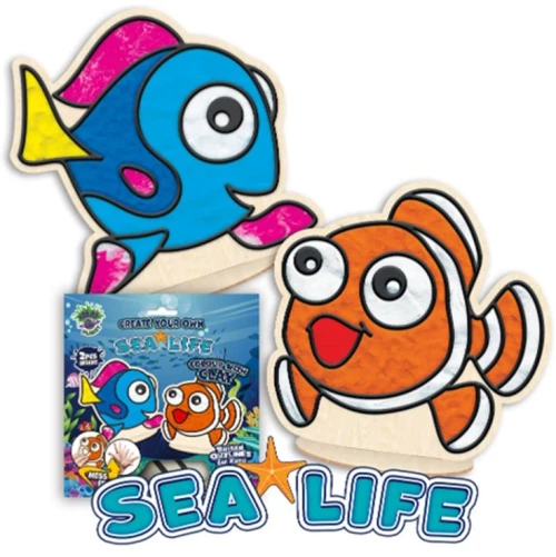 Splat Planet Mess-Free Σετ Χειροτεχνίας με Πηλό "Sea Life"