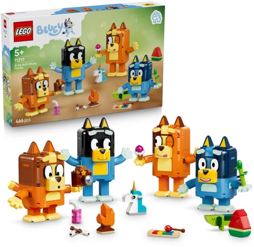 LEGO Bluey: Brick-Built Bluey Family (11217)