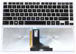 Πληκτρολόγιο Toshiba Satellite M40T, Μαύρο Ασήμι με Backlit, US/UK