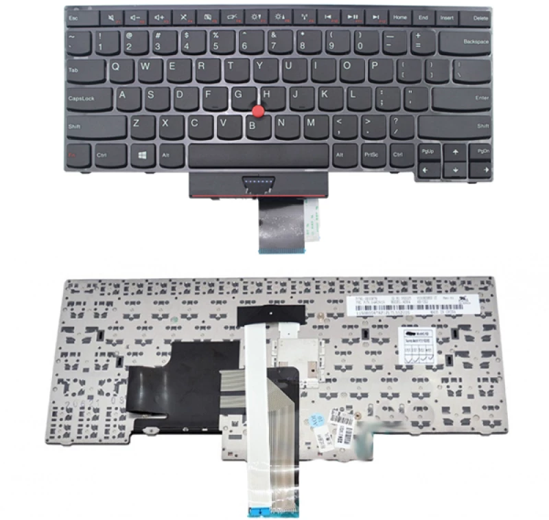 Πληκτρολόγιο Lenovo ThinkPad T430U, Μαύρο, Original, US/UK ( +BG Print)