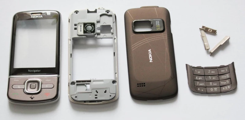 NOKIA 6730c - Cover (3in1) black Original