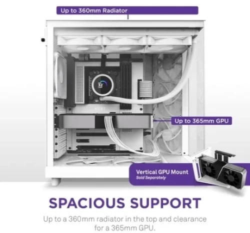 NZXT H6 Flow White 2023