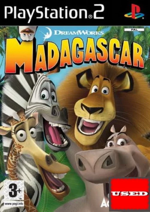 Madagascar PS2 USED