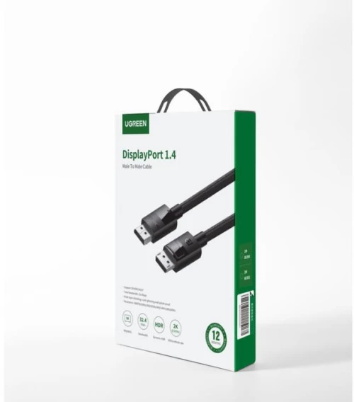 Cable DisplayPort 1.4 8K/60Hz 3m UGREEN DP114 Black 80393