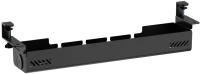BRATECK cable management γραφείου CC11-22-2, μεταλλικό, 894x167x196mm, μαύρο