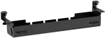 BRATECK cable management γραφείου CC11-22-2, μεταλλικό, 894x167x196mm, μαύρο