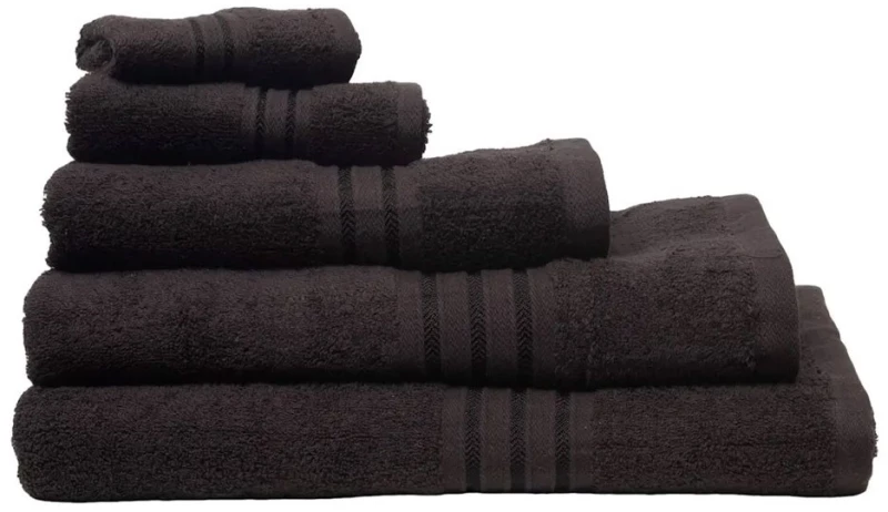 Πετσέτα Elite Black Viopros Χεριών 30x50cm 100% Βαμβάκι