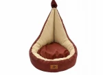 Robert Shop Collection Κρεβάτι Κατοικιδίων Αβοκάντο  Μπορντό-Μπεζ